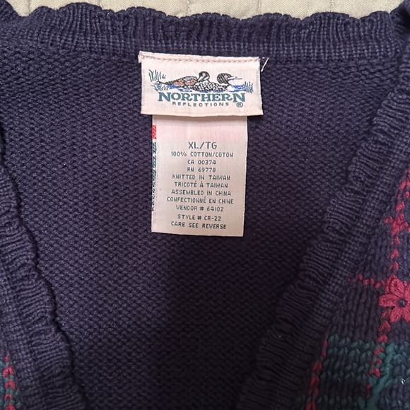 Vintage Northern Reflections vintage vest. - Picture 3 of 3